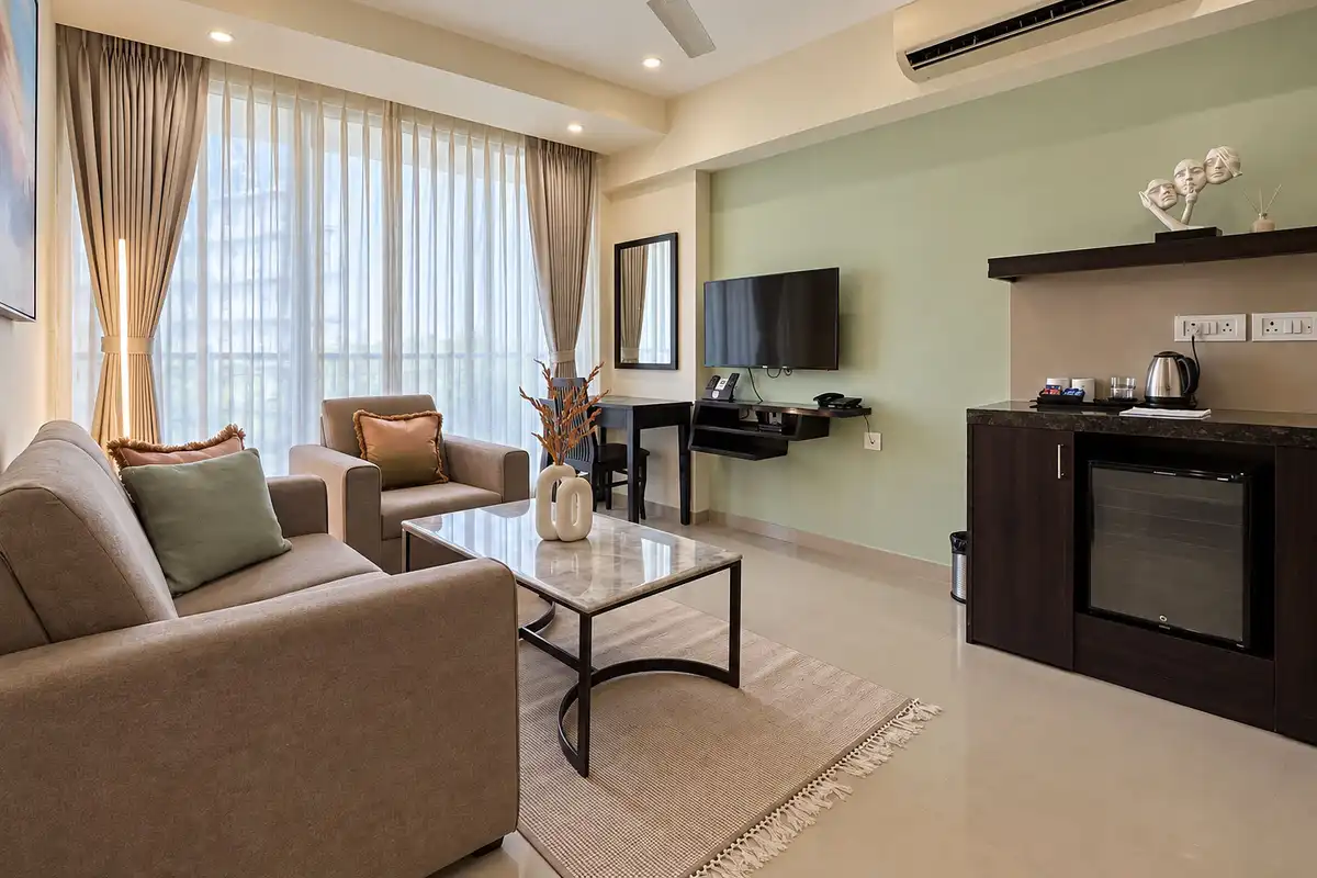 Junior Suites @ SOVA At Encore Suites - Dona Paula, North Goa