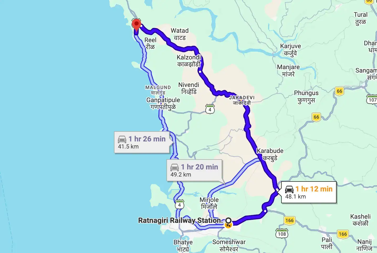 Konkan Kinara, Undi
