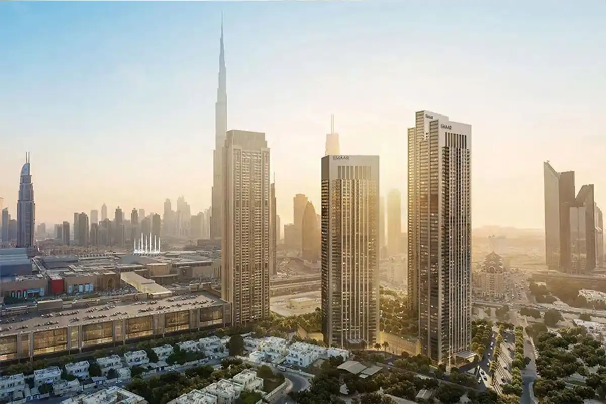 Lavish 2 Bedroom Suite with Burj Khalifa View & Direct Dubai Mall Access, Dubai
