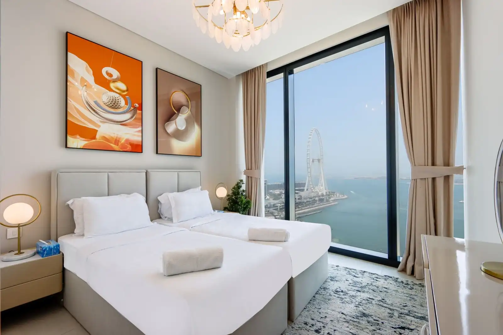 Lush 2B-Sea and Ain View in Address- JBR, Dubai