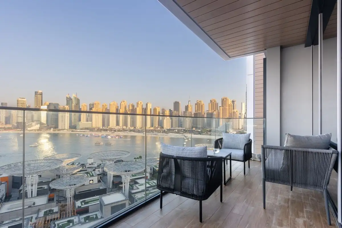 Luxury 2BR with Sea, Ain Dubai & Skyline Views, Dubai