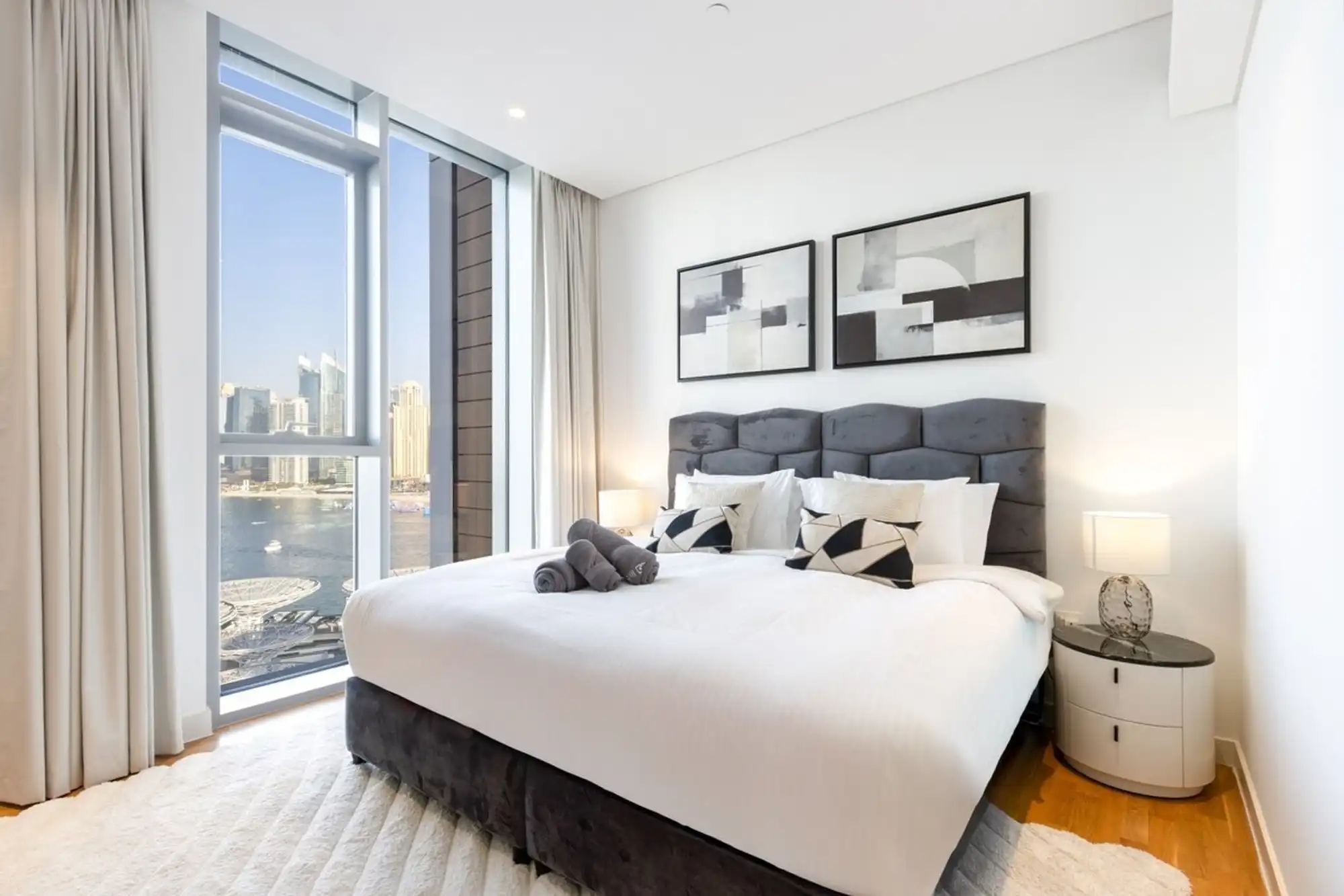 Luxury 2BR with Sea, Ain Dubai & Skyline Views, Dubai