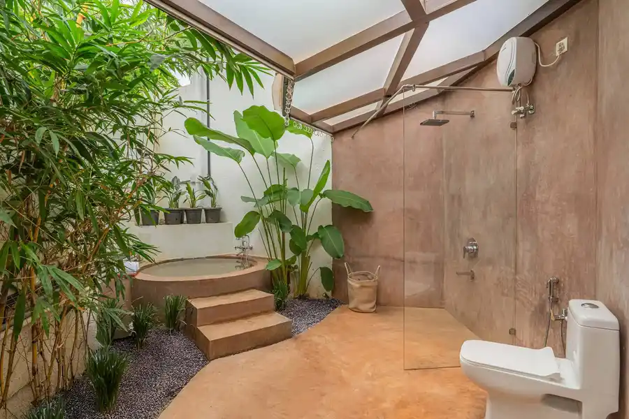 Luxury Cottage w/ Bathtub @ Kuhu Natures Resort by Vaana, North Goa