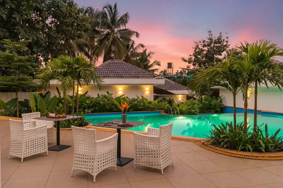 Luxury Cottage w/ Bathtub @ Kuhu Natures Resort by Vaana, North Goa