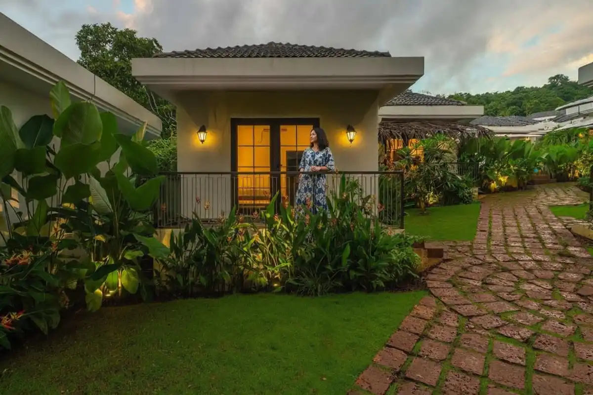 Luxury Cottages w/open air bathrooms @ Kuhu Natures Resort by Vaana, North Goa