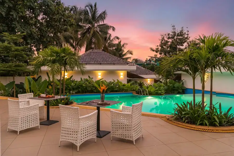 Luxury Cottages w/open air bathrooms @ Kuhu Natures Resort by Vaana