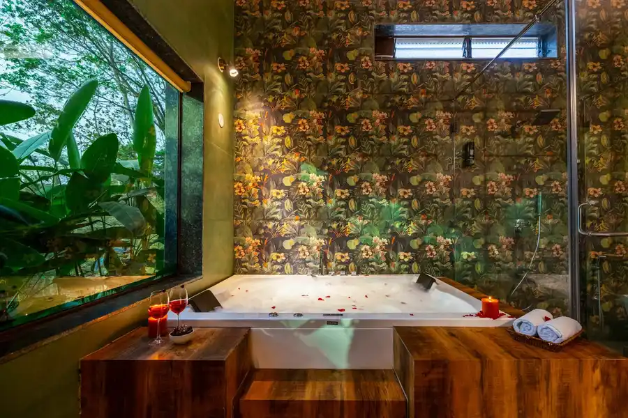 Meadow Suite Room 1 w/ Jacuzzi @ Ever Falls, Karjat
