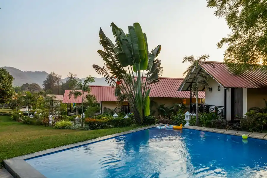 Meadow Suite Room 2 w/ Jacuzzi @ Ever Falls, Karjat