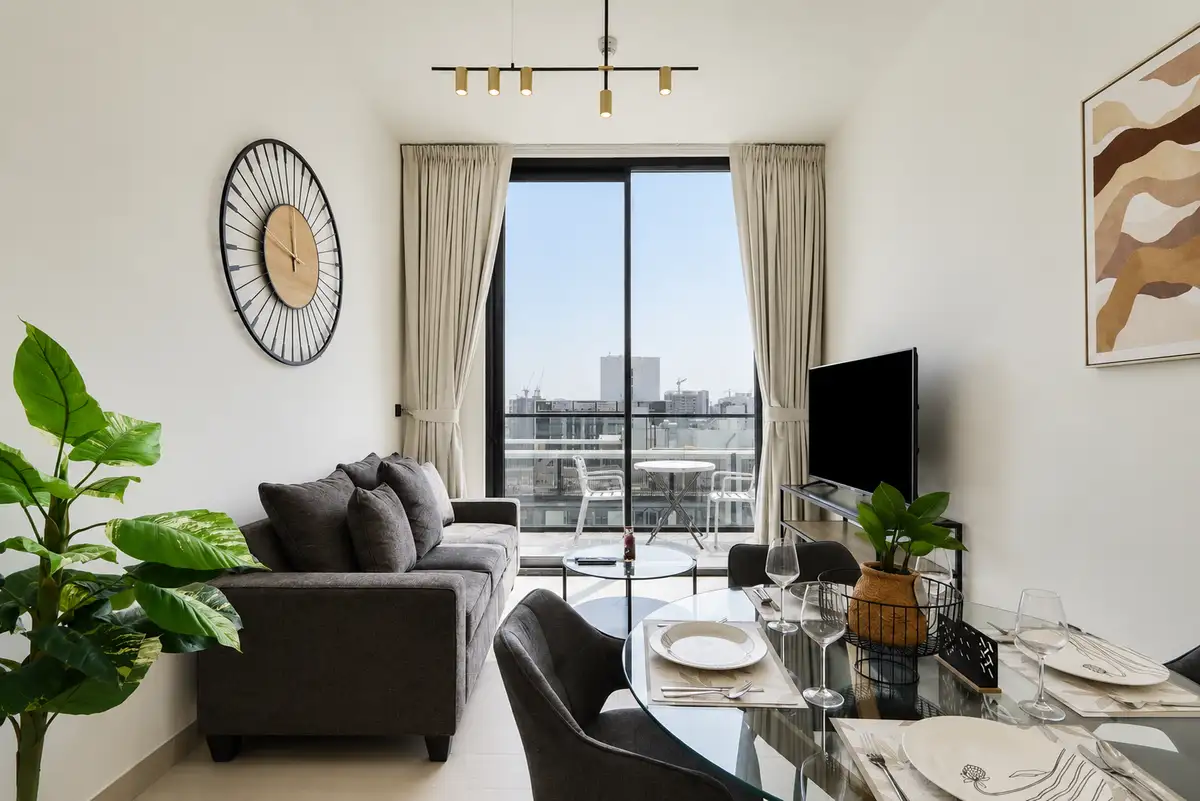 Modern 1BHK with Private Balcony, Dubai
