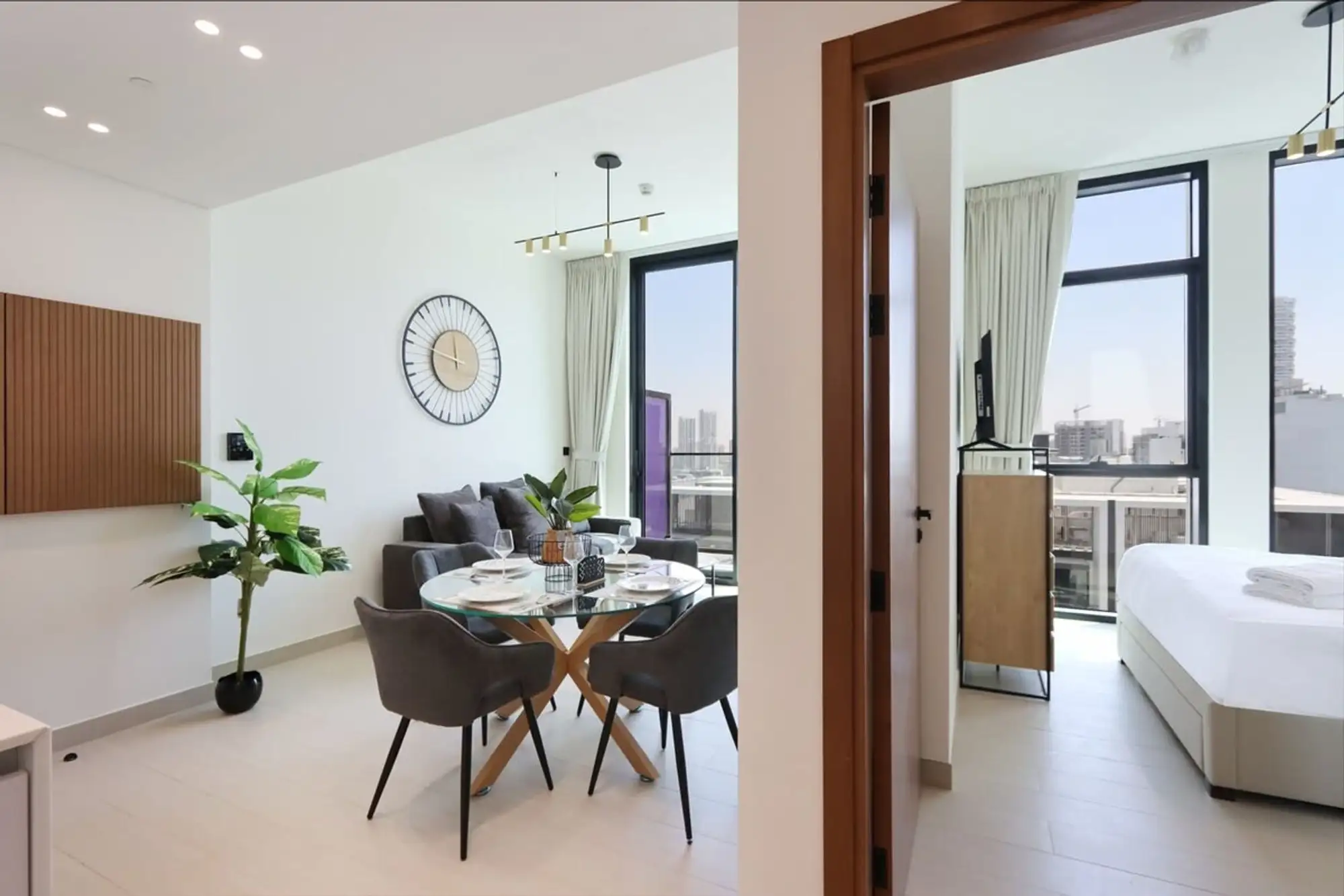 Modern 1BHK with Private Balcony, Dubai