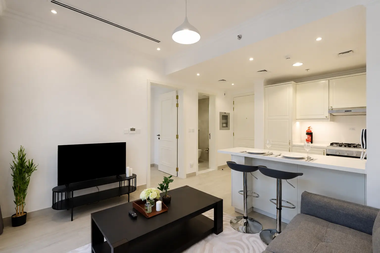 Modern 1BR Oasis with Stunning Terrace, JVC, Dubai