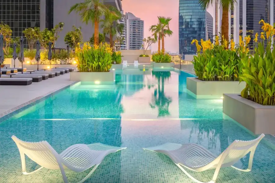 Modern Studio Near Dubai Mall, Walk to Dubai Canal, Dubai