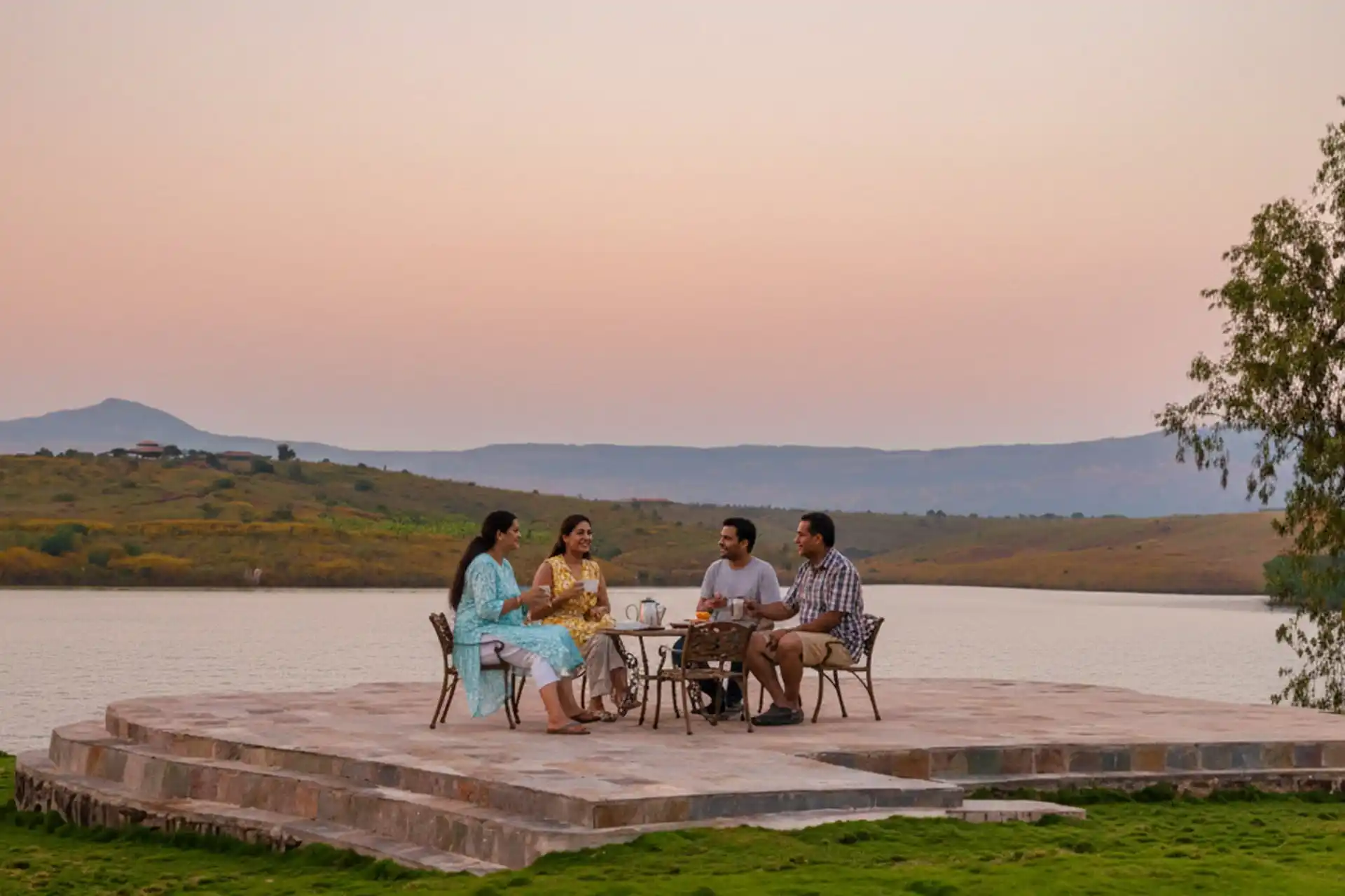 Nihira Farms w/ Lake View - Kamshet, Lonavala