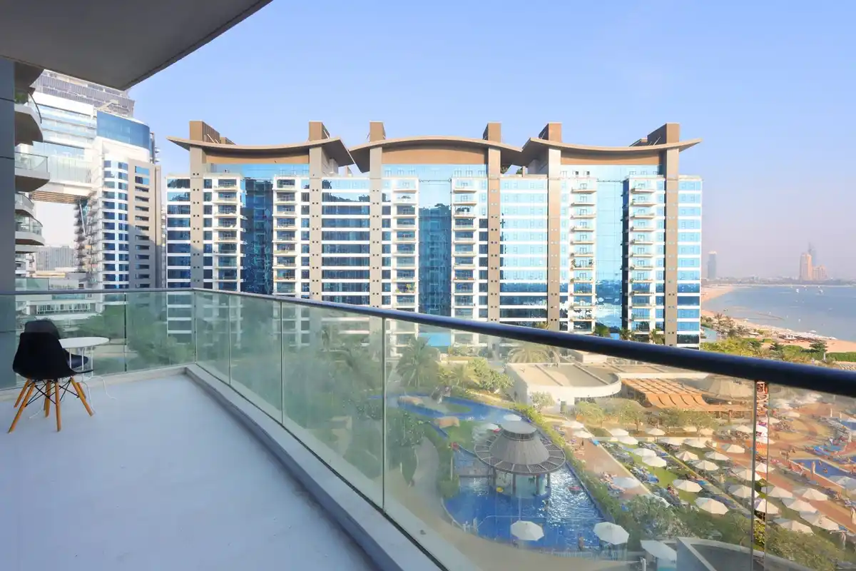 Oceanic - 1BR - Sea View & Beach Access, Dubai