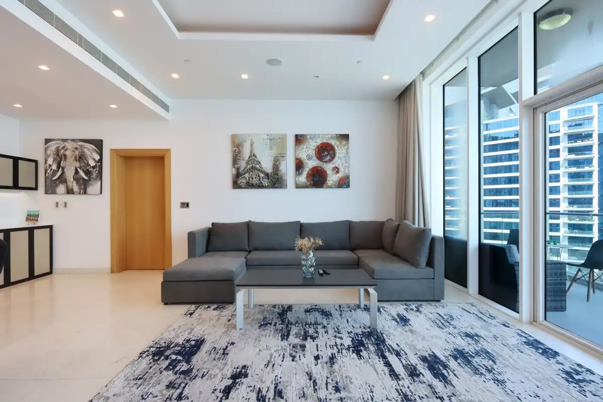 Oceanic - 1BR - Sea View & Beach Access, Dubai