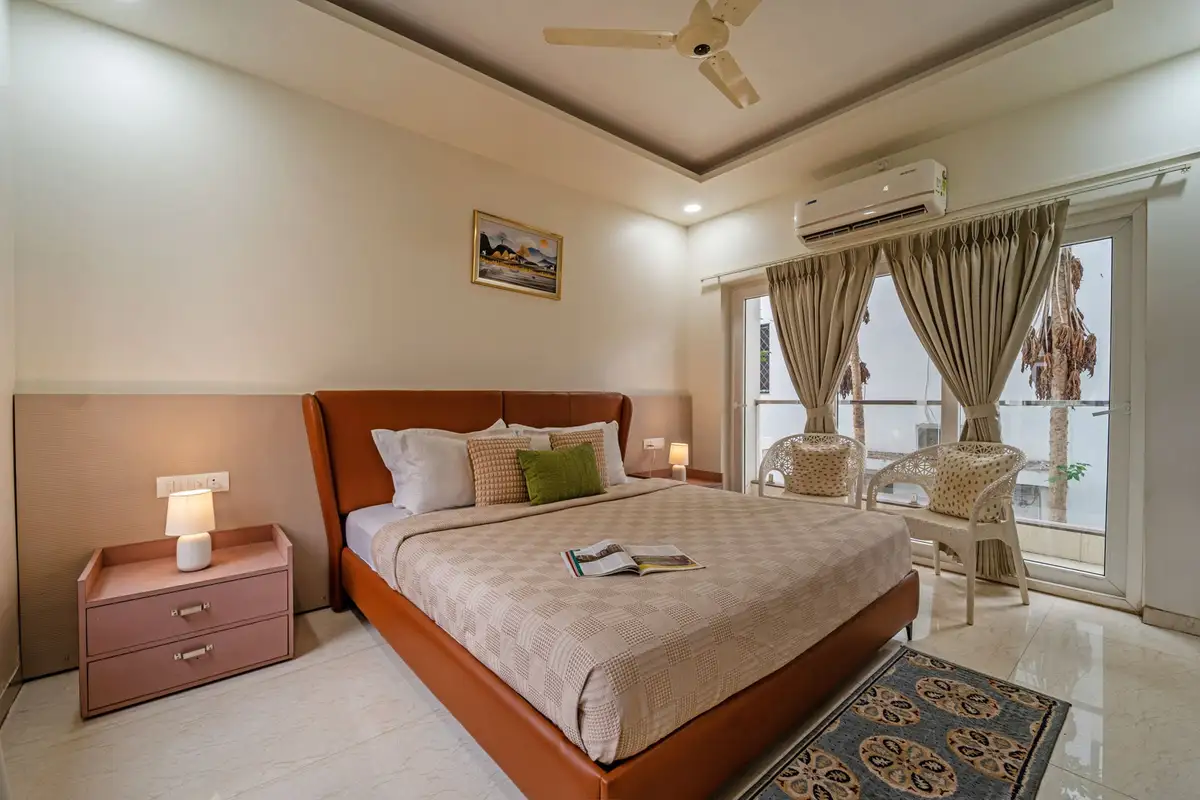 Palm Grove – Private Pool & Lawn, Anjuna.(M2), North Goa