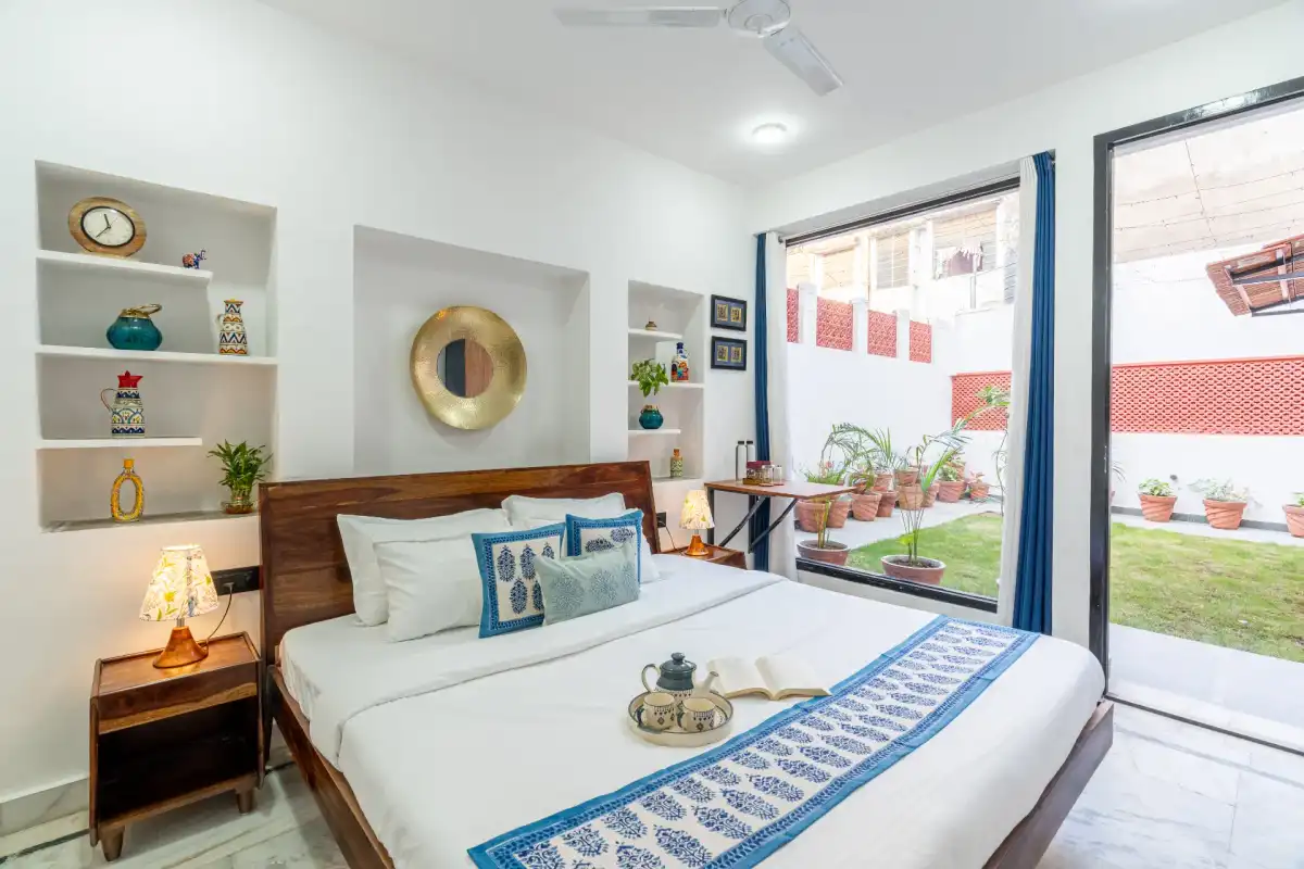 Ramalaya - 8 - BHK Getaway With Serene Courtyard & a Lush Garden, Jaipur
