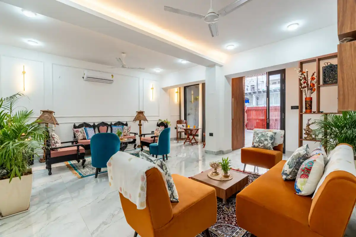 Ramalaya - 8 - BHK Getaway With Serene Courtyard & a Lush Garden, Jaipur