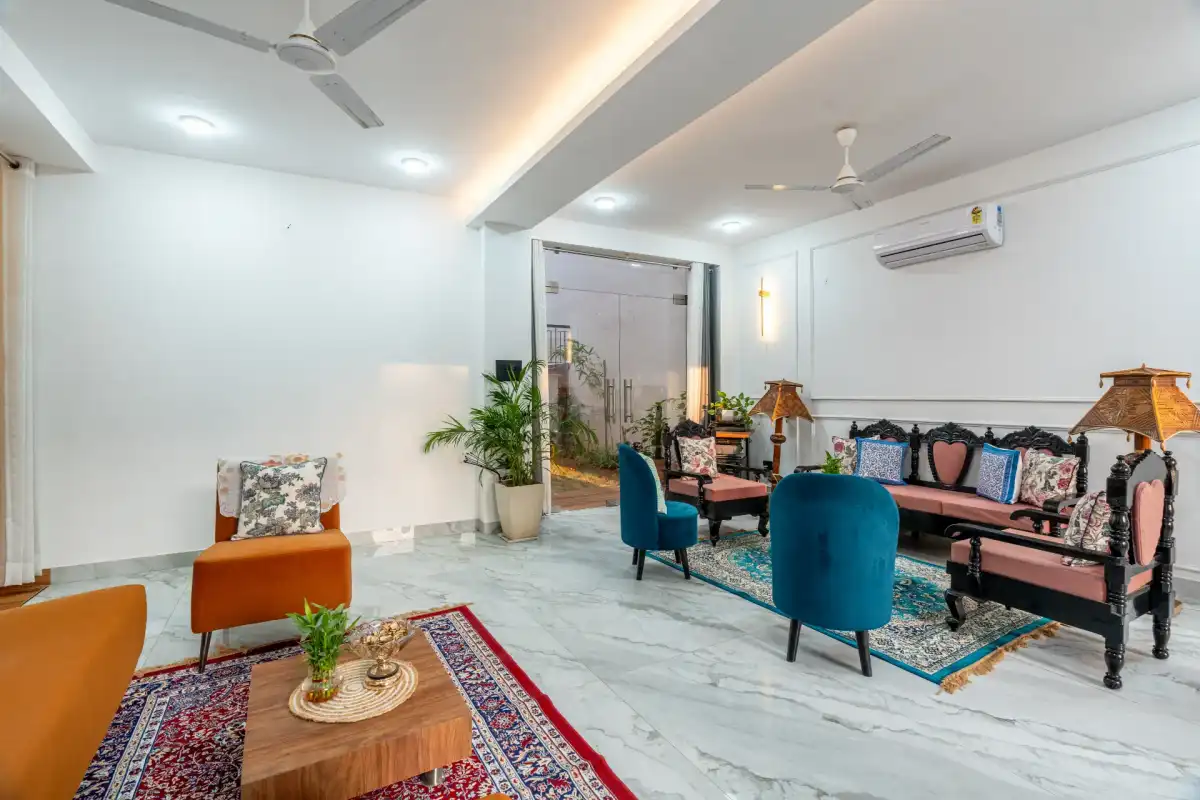 Ramalaya - 8 - BHK Getaway With Serene Courtyard & a Lush Garden, Jaipur