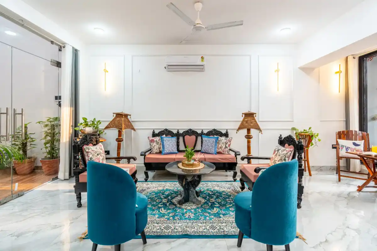 Ramalaya - A Stunning 4-BHK Retreat With Courtyard & a Lush Garden, Jaipur