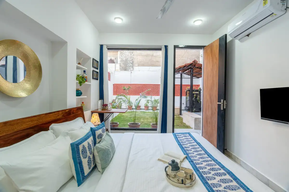 Ramalaya - A Stunning 4-BHK Retreat With Courtyard & a Lush Garden, Jaipur