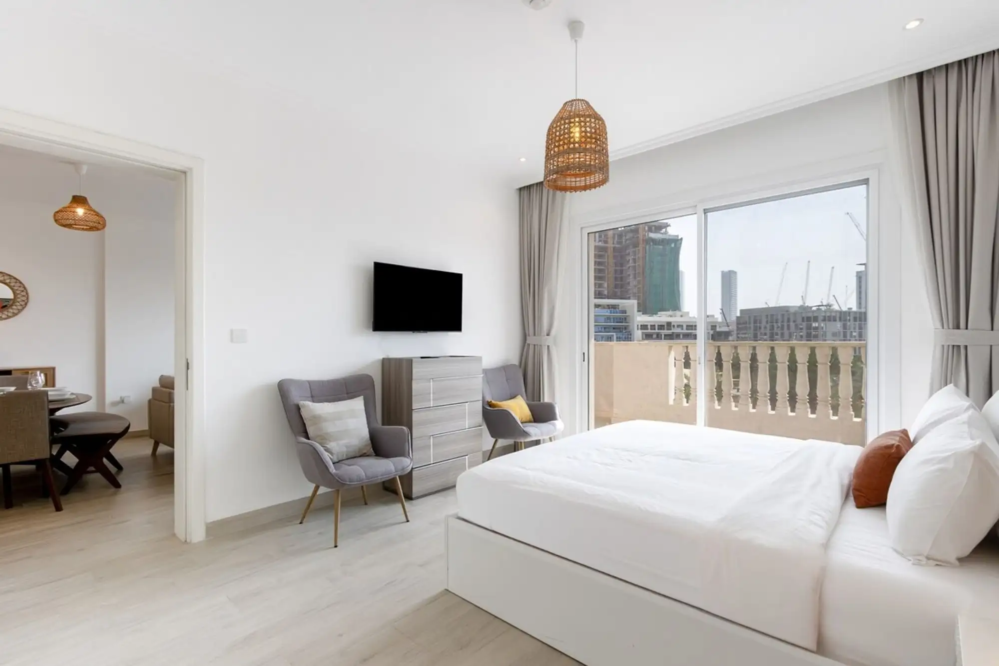 Relaxing 1BR Peaceful Family Living in JVC, Dubai