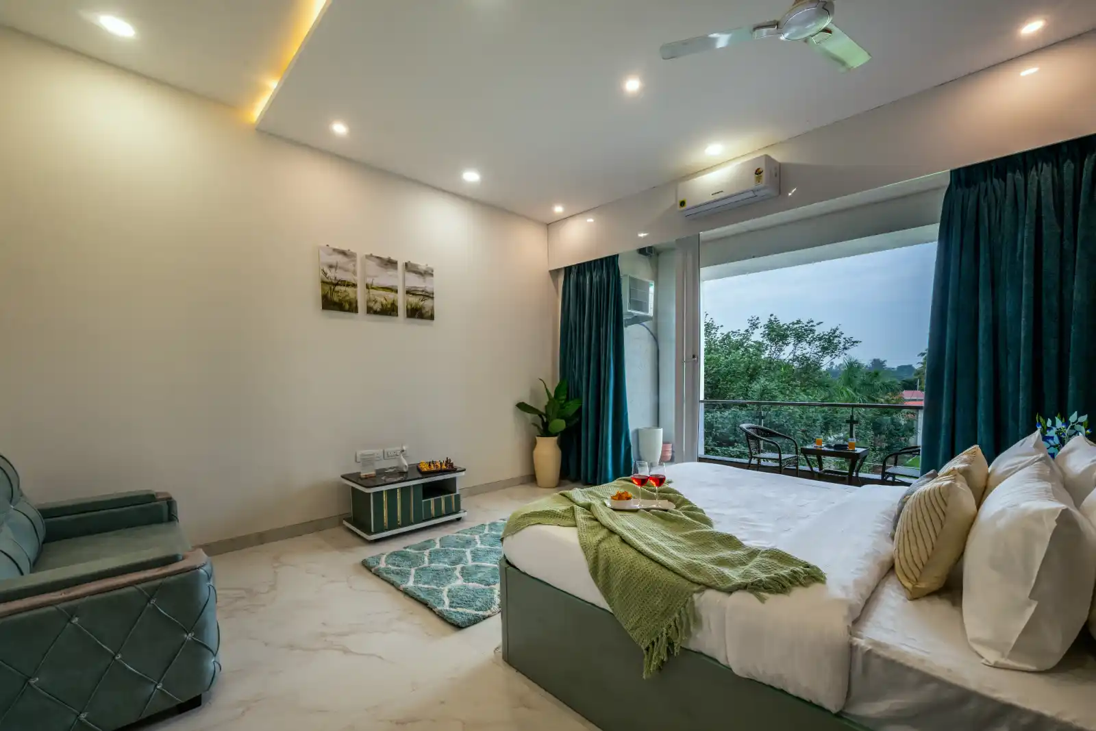 SaffronStays an, Karjat