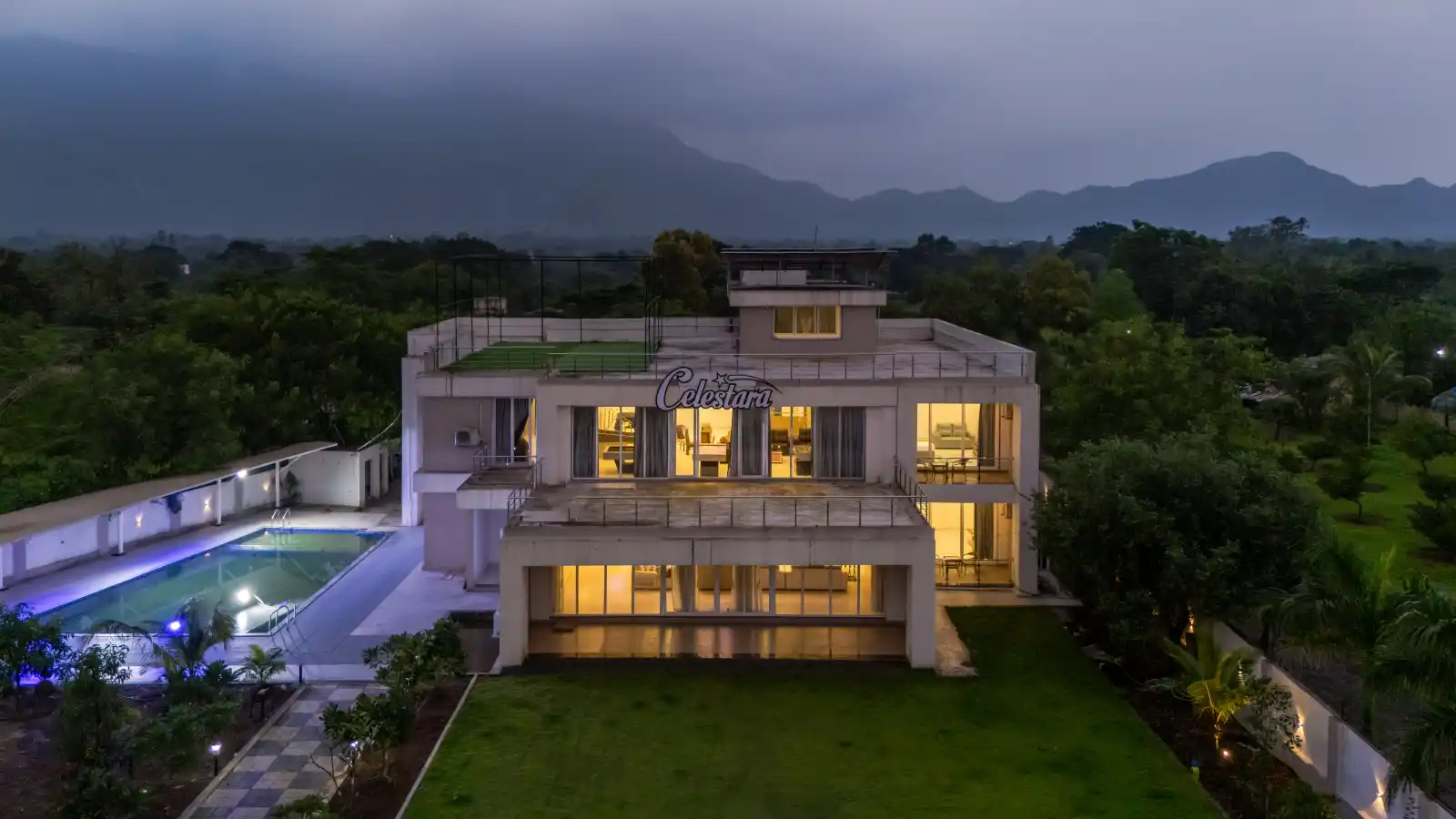 SaffronStays an, Karjat
