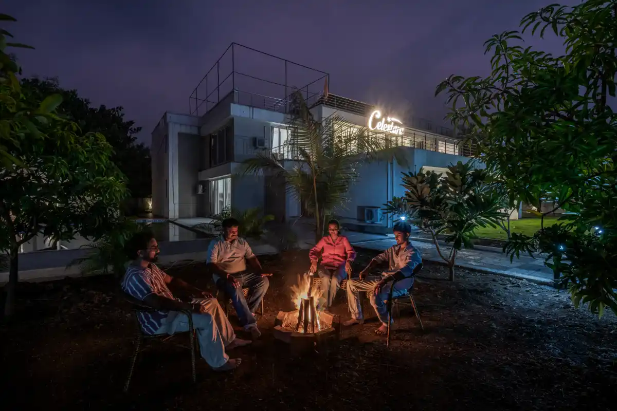 SaffronStays an, Karjat