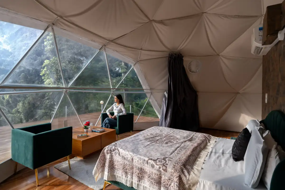 SaffronStays Aquadome Celeste, Ranikhet