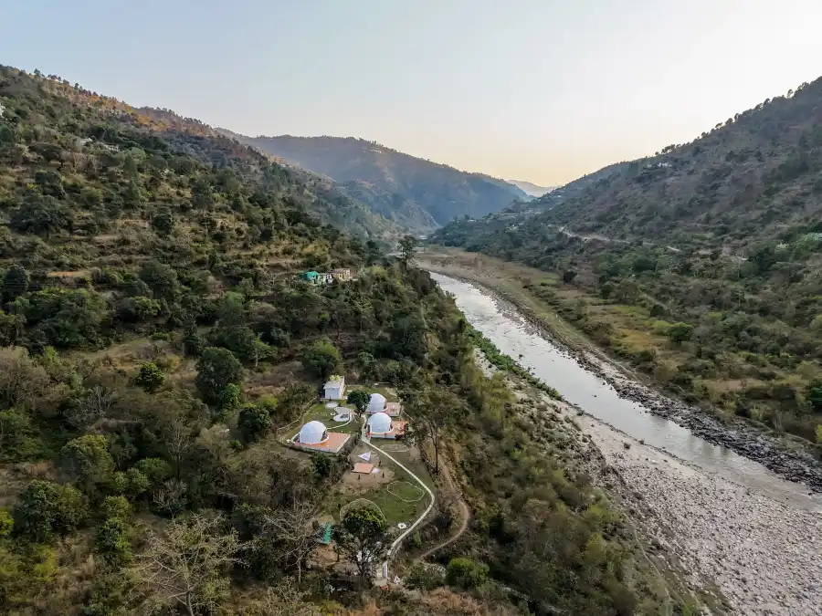 SaffronStays Aquadome Celeste, Ranikhet