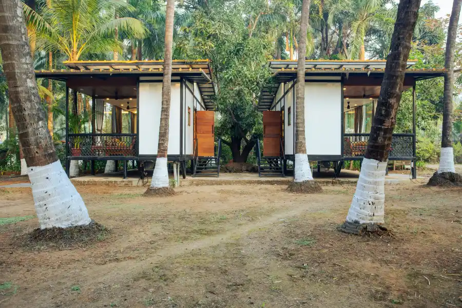SaffronStays Aquamarina Retreats, Alibaug