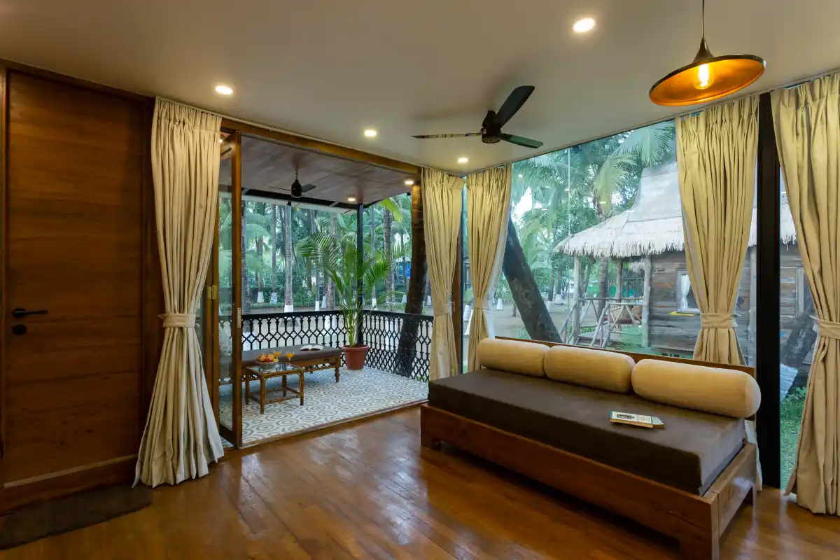 SaffronStays Aquamarina Retreats, Alibaug