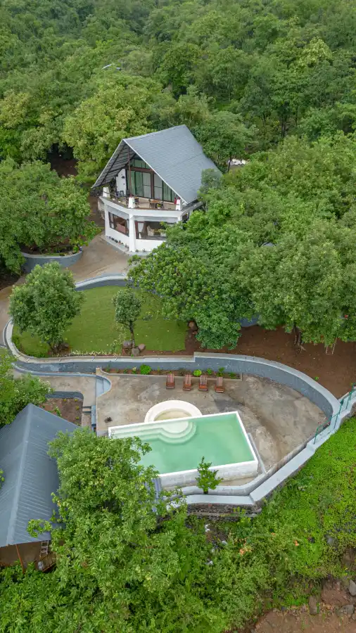 SaffronStays Aranya Vilas, Pawna