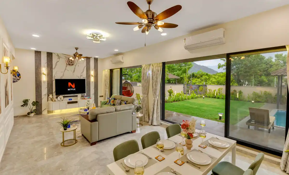 SaffronStays Aroha, Karjat