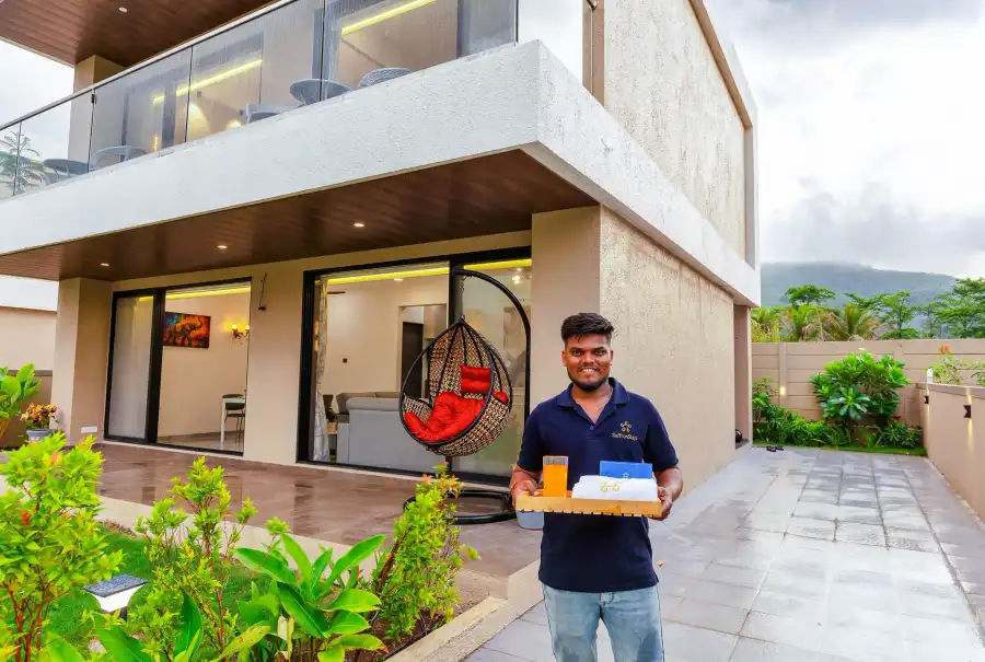 SaffronStays Aroha, Karjat