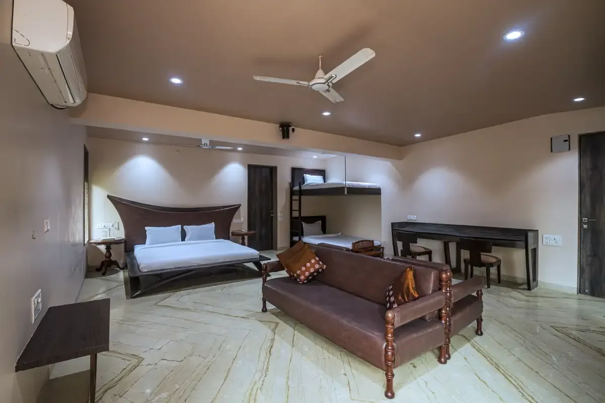 SaffronStays Aura, Alibag