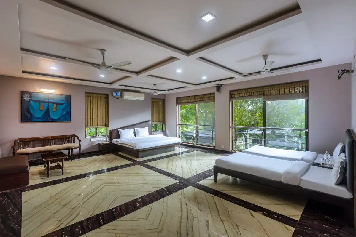 SaffronStays Aura, Alibag