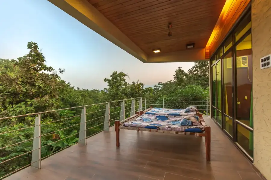 SaffronStays Bellini. This, Karjat