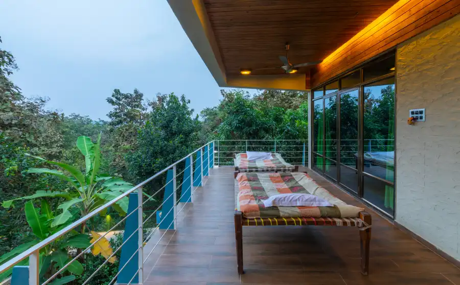 SaffronStays Bellini. This, Karjat