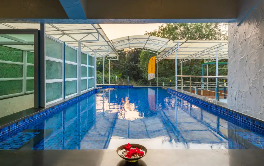 SaffronStays Bellini. This, Karjat