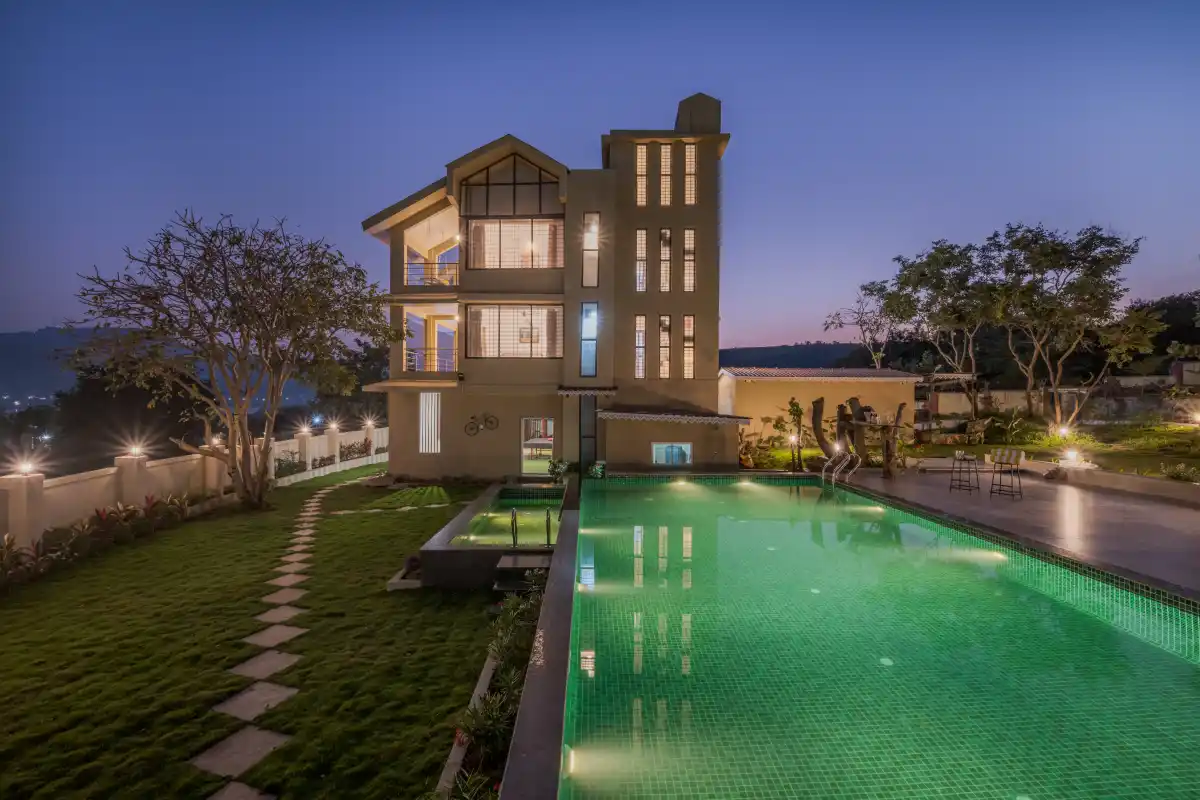 SaffronStays Belvedere Lakehouse, Pune