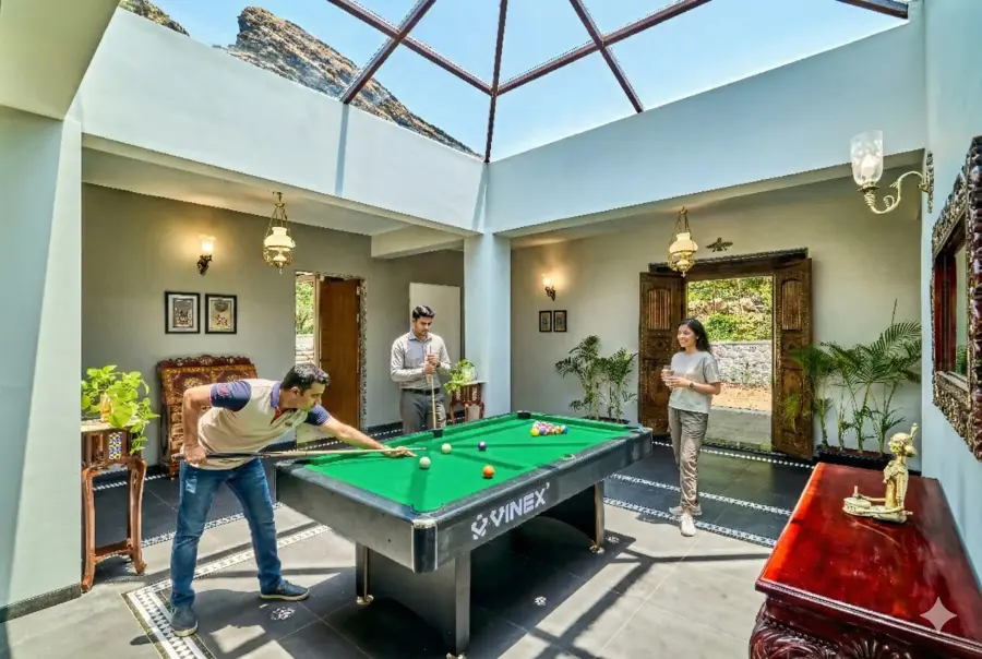 SaffronStays Blissfort, Pawna