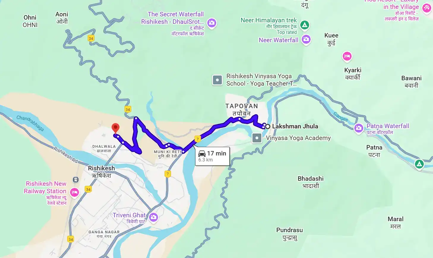 SaffronStays Boudhi Tree, Rishikesh