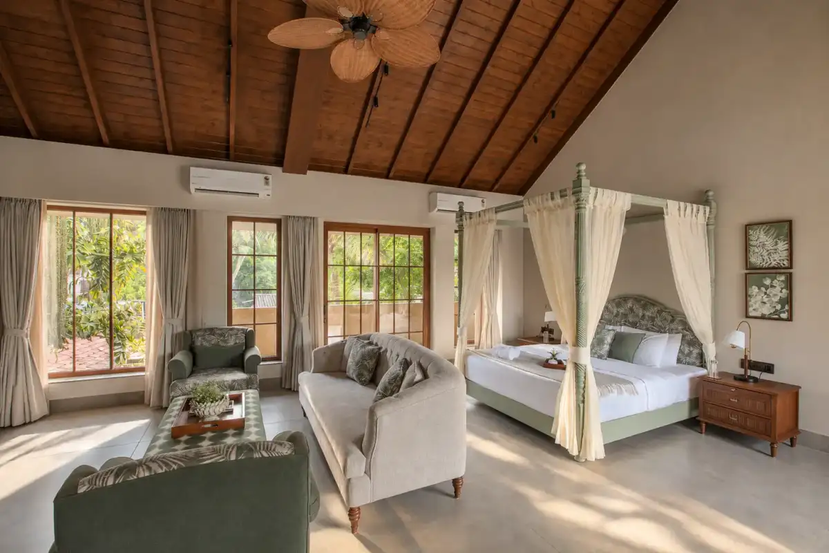 SaffronStays is, Anjuna