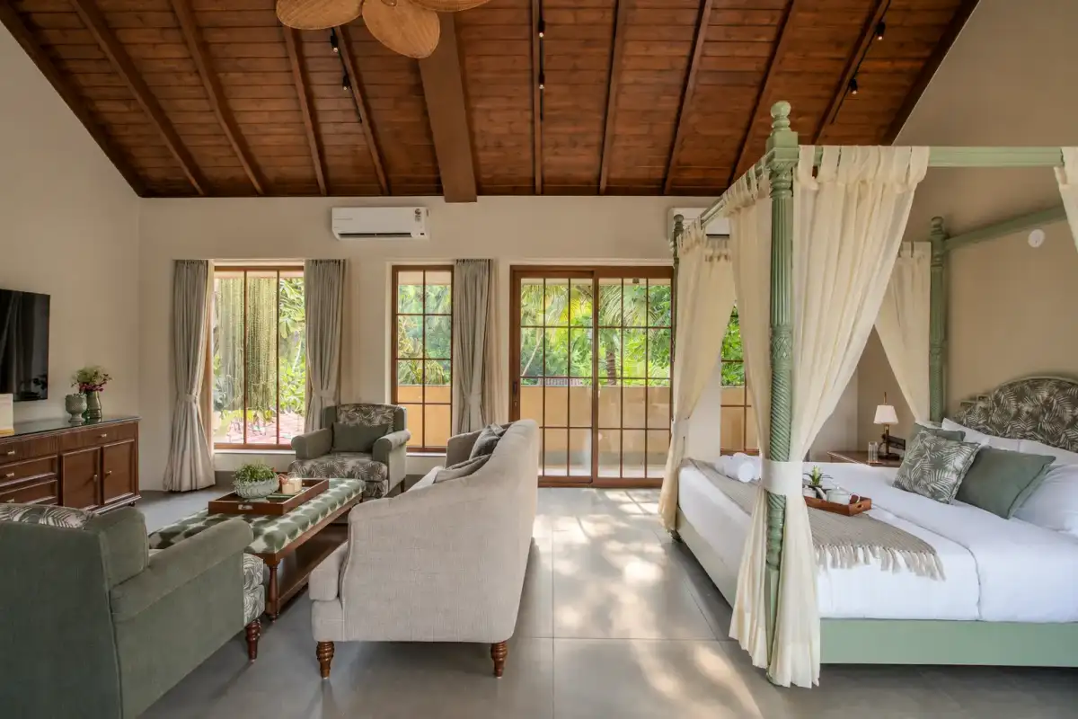 SaffronStays is, Anjuna