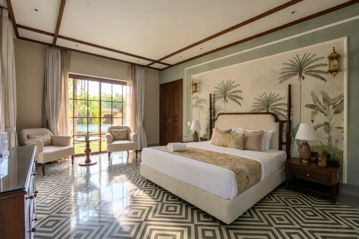 SaffronStays is, Anjuna