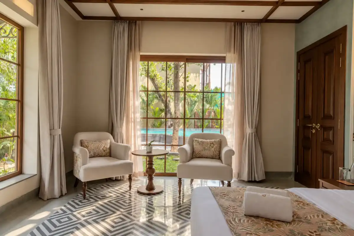 SaffronStays is, Anjuna