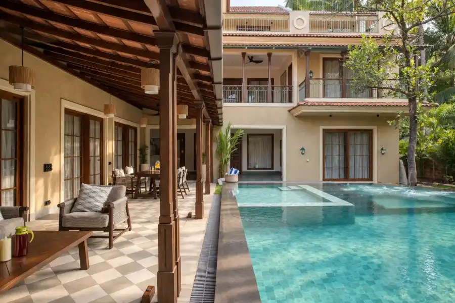 SaffronStays is, Anjuna