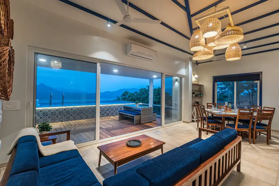 SaffronStays Kaia Waters, Pawna